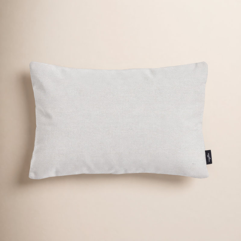 Terra Lumbar Indoor/Outdoor Pillow Cover & Insert, Sunbrella Putty
