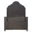 Panneau de miroir avant simple simple avec commode en chêne massif