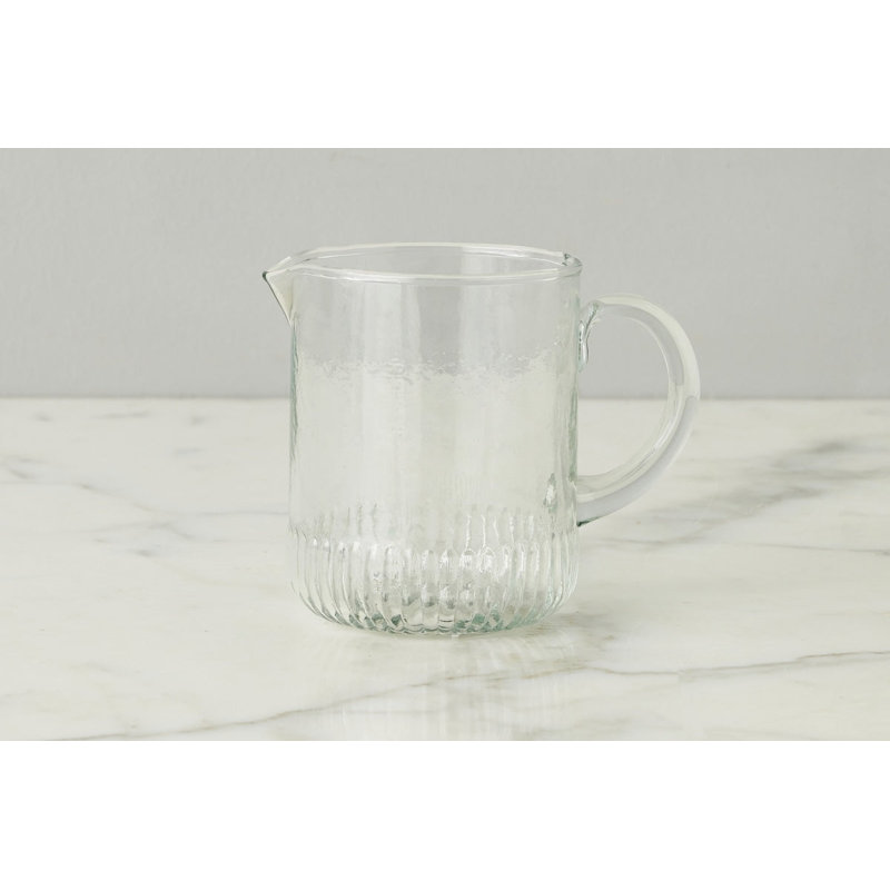 French Bistro Glass Mini Jug