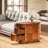 Retro Slim Bedside Cabinet