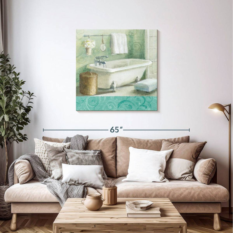 Refresh Bath Border I, 36" H x 36" W