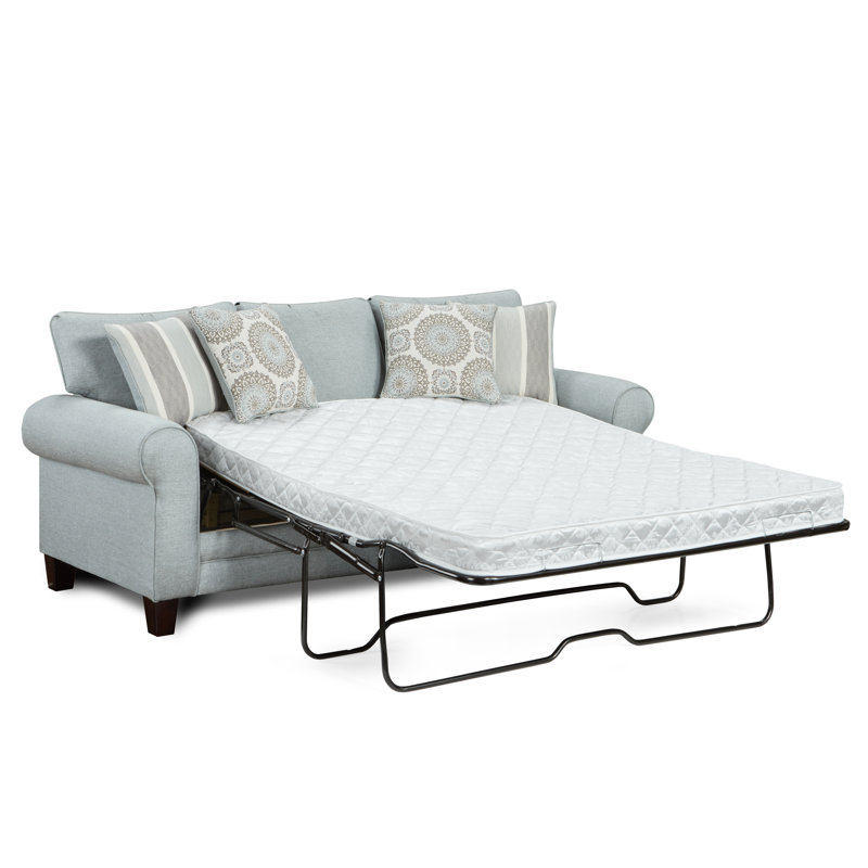 Aurora 87" Upholstered Sleeper, Sleeper, Grande Mist