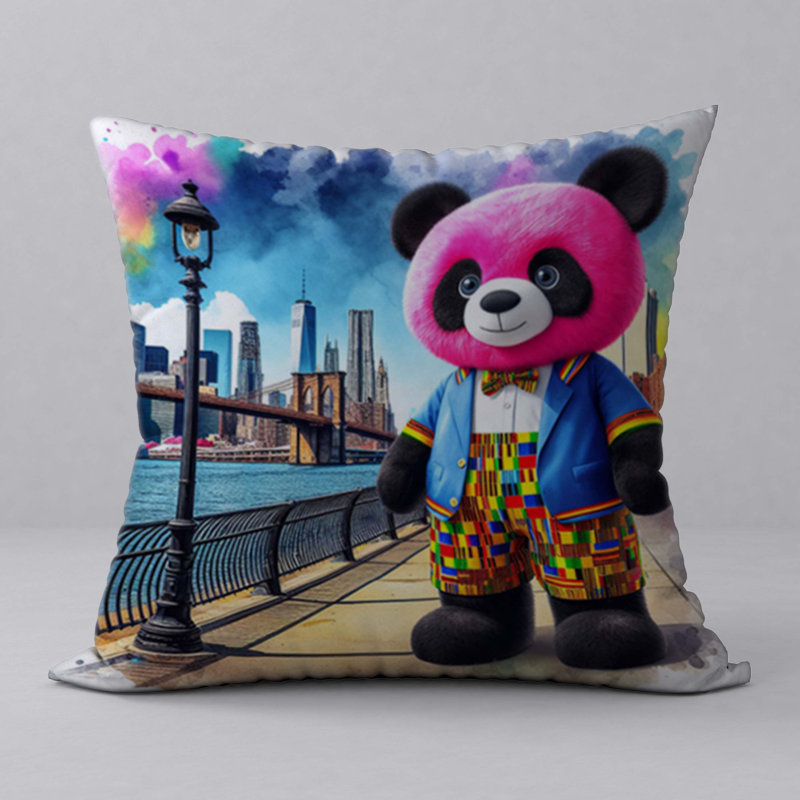 Reversible Throw Pillow