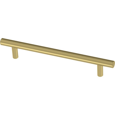 Simple Round Bar 5-1/16 in. (128 mm) Cabinet Drawer Pull