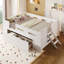 Lit plateforme en bois avec garde-corps et tiroir, rose-583206097-583206110