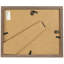 Cadre brun de 5 po x 7 po