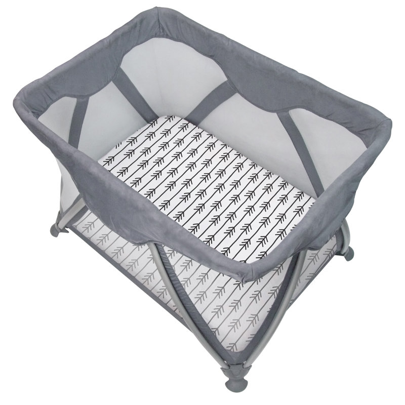 Feuille de landau one sens lit parapluie, Noir