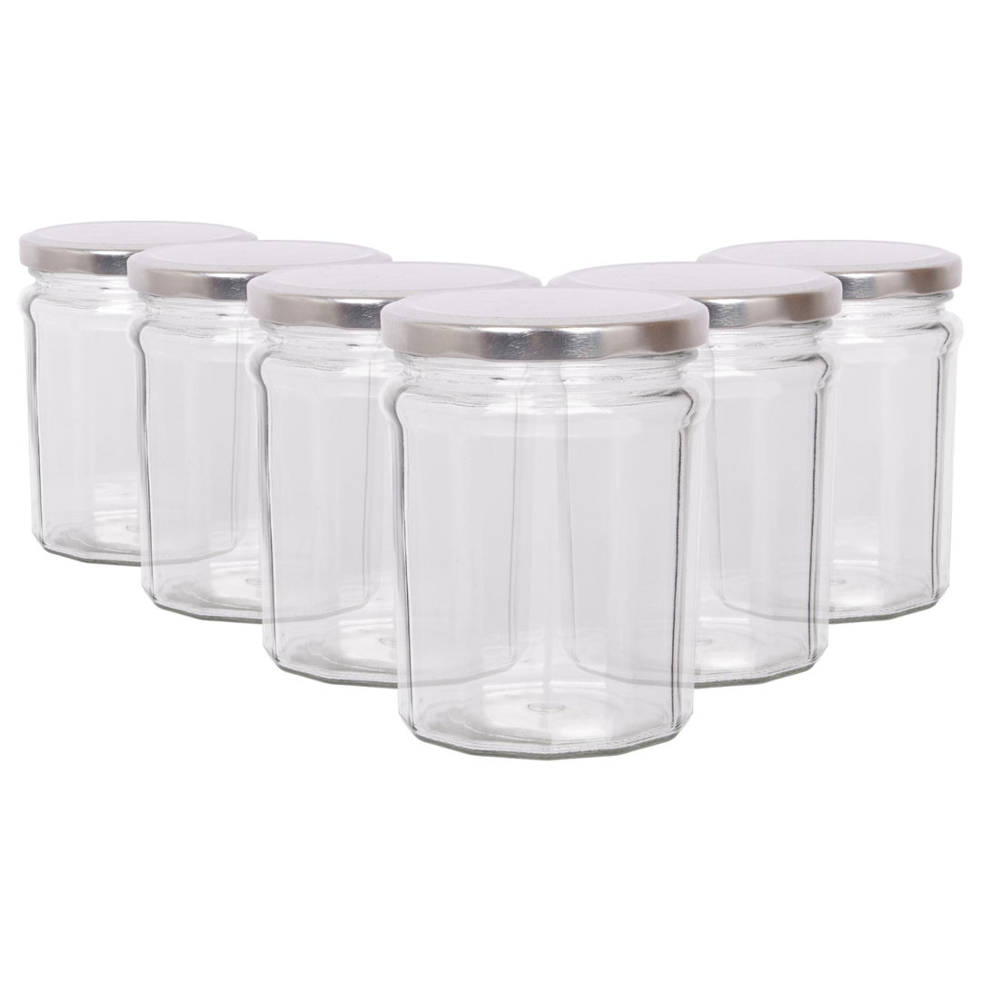 Glass Preserving Jars - Set of 6