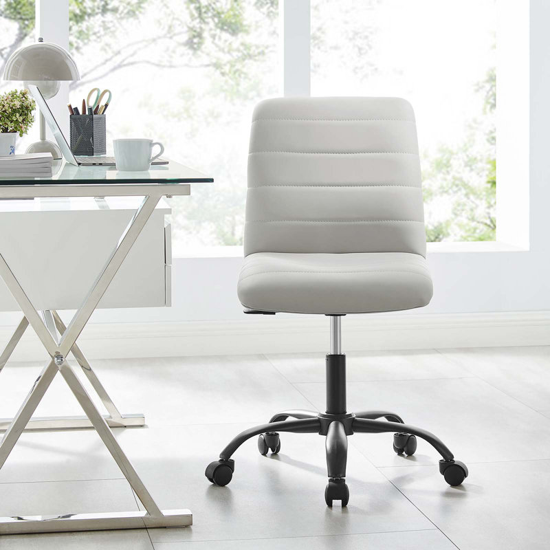 Chaise de bureau Ripple, Gris clair