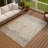 Machine Washable Indoor/Outdoor Chantille ACN2323 Global Rug-1524072479