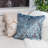 Atiyyah Liana Cut Square Velvet Pillow Cover & Insert-272868882