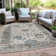 Machine Washable Indoor/Outdoor Xhevrie Putty Rug