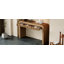 Console rustique avec façade de tiroir cannelée-142339307