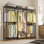 Heavy-duty Garment Rack With Adjustable Storage