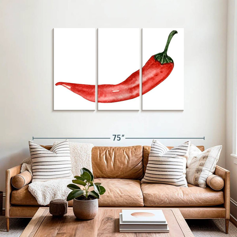 Chili Pepper, 36" H x 57" W