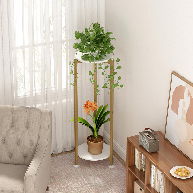 Support pour plante, Doré