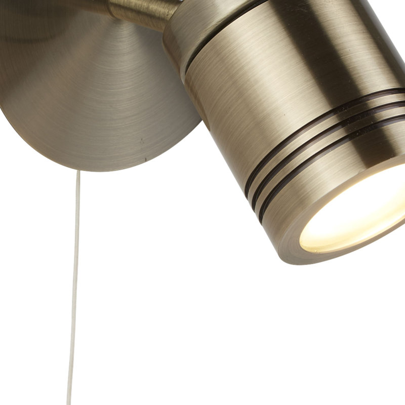 Azriel Spotlight, Antique Brass