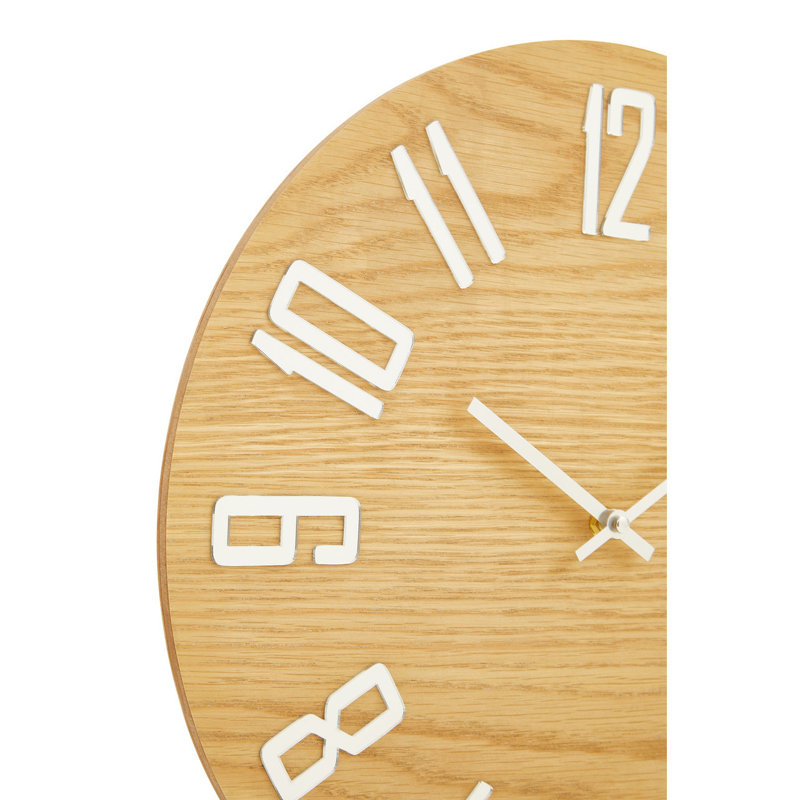 Jesstin Wood Wall Clock