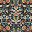 Tapis d'intérieur multicolore à motif floral lavable à la machine Rayna Verner-102344679
