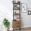 Jelks 184cm H x 48cm W Iron Ladder Bookcase
