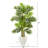 63'' Faux Palm Tree in Earthenware Planter