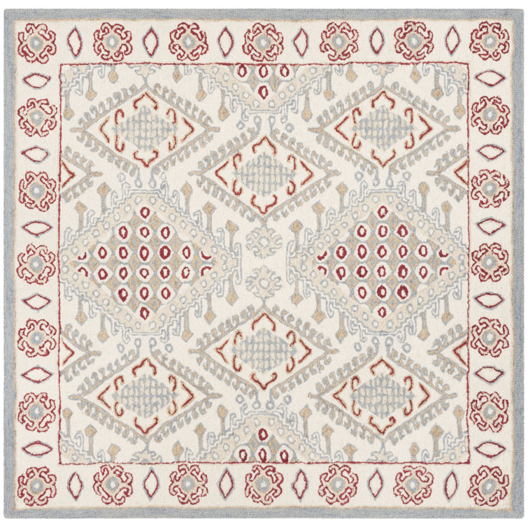 Sebrite Hand Tufted Wool Southwestern Rug