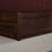 Asparas Solid Wood Platform Bed with Footboard & Roll Out Trundle Bed-838506820-841453185