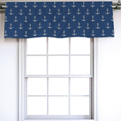 Sateen Ruffled Window Valance