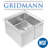 24'' L x 24'' W Floor Sink with Backsplash