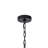 Naydene 9 - Light Iron Dimmable Chandelier