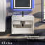 Ensemble de meuble-lavabo simple mural 32 po Alberthe-88398932