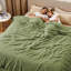 Léger à rayures - jeté en molleton doux de 300 g / m², couverture à rayures décorative et cadeau pour canapé, lit, canapé et salle de climatisation.-123628461-123628465