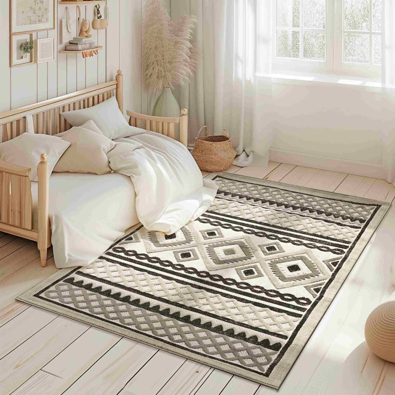 Marilu Rug DESIGN 5512, Grey, Rectangle 5'3" x 7'7"