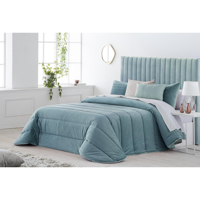 Atreo Comforter, Blue, 235cm W x 270cm L