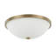 Plafonnier encastré simple en forme de bol 14,75 po -24120732