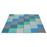 ECR4Kids SoftZone Patchwork Activity Mat, Folding Playmat