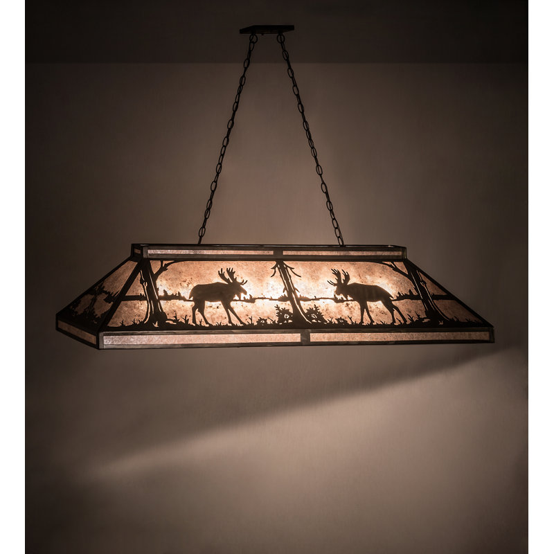 9 - Light Pendant, Silver Mica