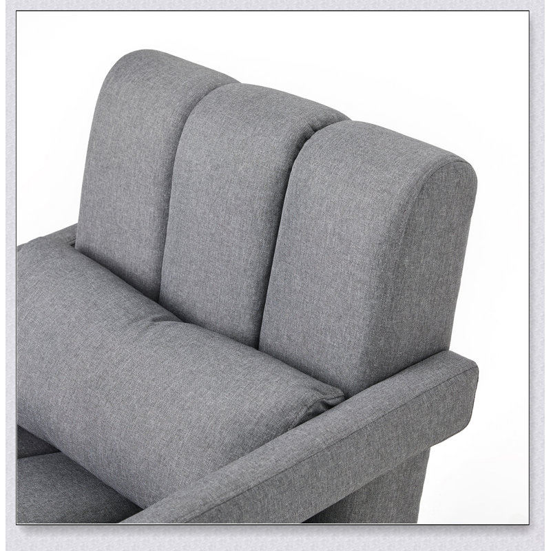 Comfortable Upholstered Accent Chair with Reclining Function and Bluetooth Speakers for Modern Living Room Relaxation