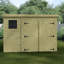 Shiplap Pent Wooden Shed-122103036