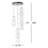Kace 3-Light Dimmable LED Cluster Pendant 
