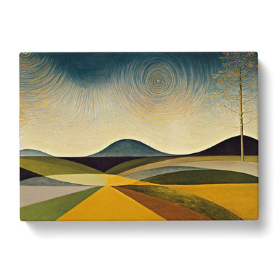 Showstopping Spring Meadow Landscape - Wrapped Canvas