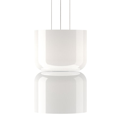 Luminaire suspendu géométrique à 2 lumières Totem