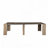 Wood Top Dining Table With Wood Legs And Extension-484999933