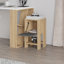 Atharv Bedside Table with Drop-Door Storage and Open Shelf for Versatile Living-36035520