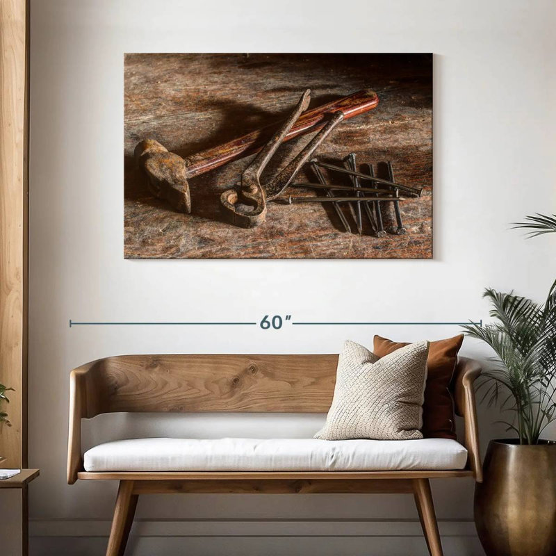 Alcaraz Old Tools, 30" H x 45" W