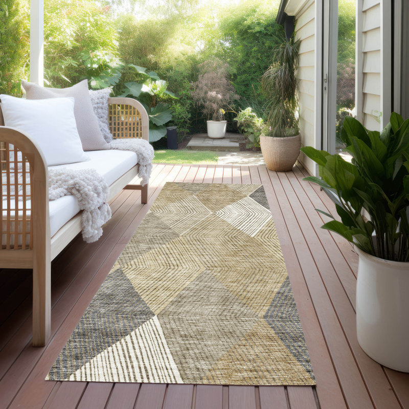 Tapis Aquaisha avec envers antidérapant, Tapis de couloir 2 pi 3 po x 7 pi 6 po