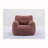 Aeri Compression Medium Adult Soft Teddy Fabric Bean Bag Chair With Foam Filled-1285459450