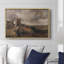 Château de Hadleigh, embouchure de la Tamise, v. 1829 - John Constable, toile tendue avec châssis encadrée-132878578-132878582