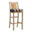 Croquet 24.5" Patio Bar Stool with Cushion-2129122555-2129069838-2129069897