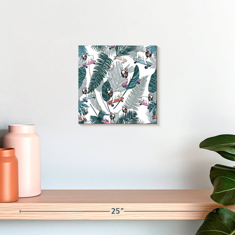 Bouledogue français tropical Kerner, H 10 po x l 10 po